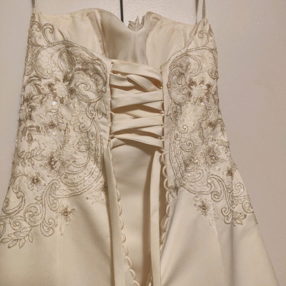 David's Bridal Wedding Dress - Picture 5 of 8